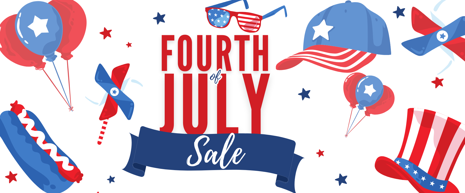 4th of July Sale 1920 x 400